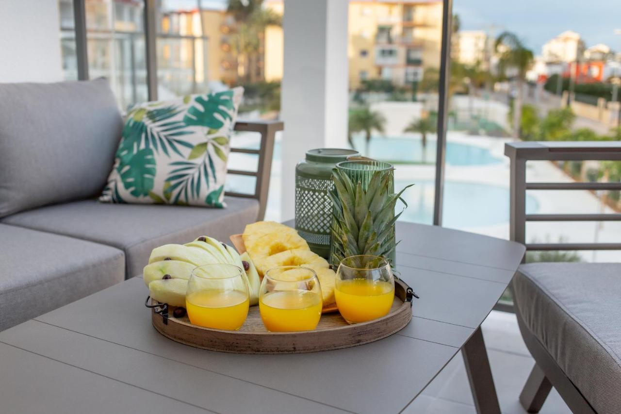 Sunny Apartment In Denia With Outdoor Swimming Pool And Garage Parking Place Included, 300M From The Sandy Beach Екстериор снимка